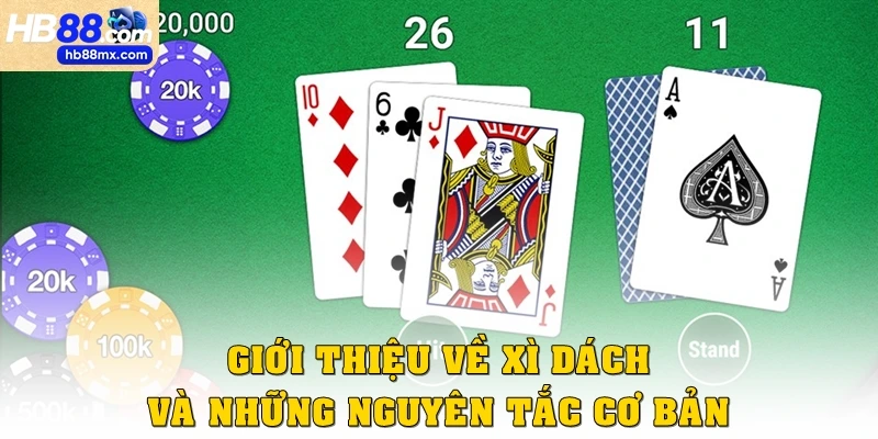 Giới thiệu về xì dách và những nguyên tắc cơ bản
